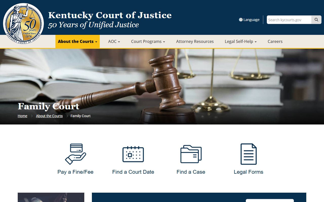 Estill County court records Kentucky Family Court overview