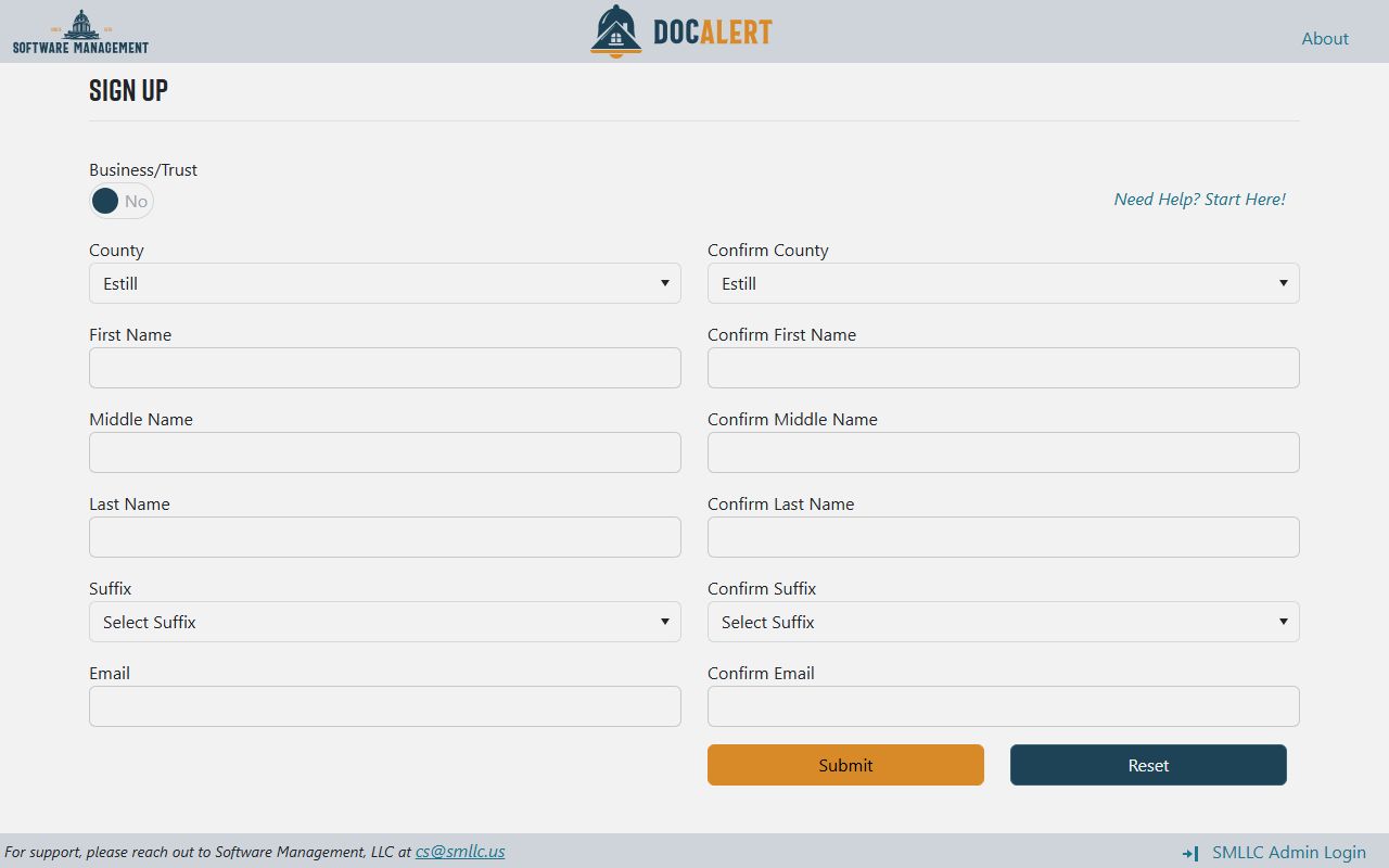 Estill County probate records DOC ALERT property fraud notification